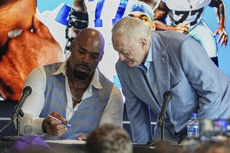 Tyron Smith calls Dallas home as he retires with the Cowboys following a  season with the