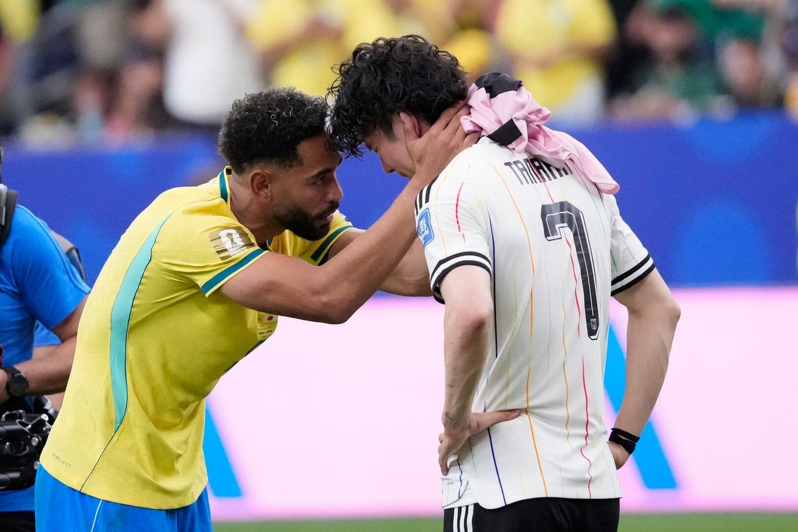 Japan faces heartbreak again as Brazil scores late to end another