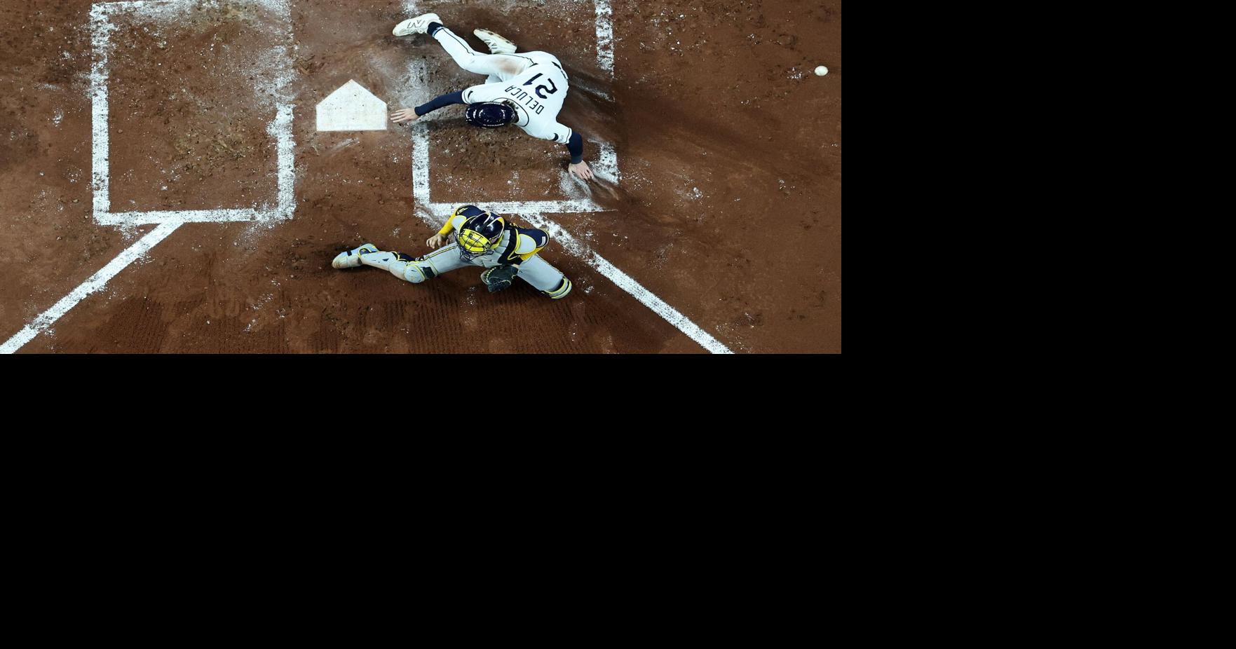 Rays stun Brewers with 2-run rally in 12th inning and force World Series Game 5 with 4-3 win
