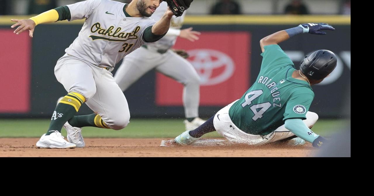 Bleday homers, Estes earns first win as A's beat Mariners 8-1