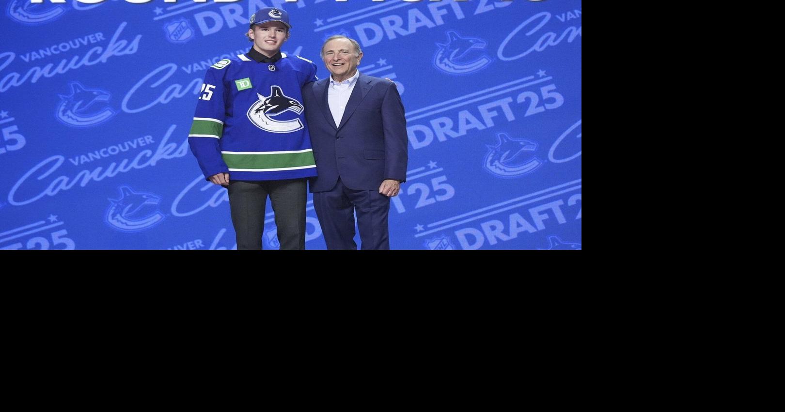 Braeden Cootes signs entry-level deal with Canucks after being drafted 15th overall