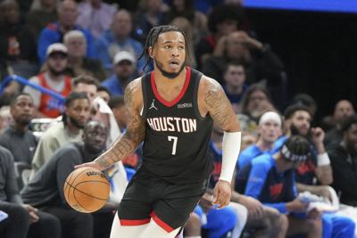 Whitmore getting traded from Rockets to Wizards, AP source says