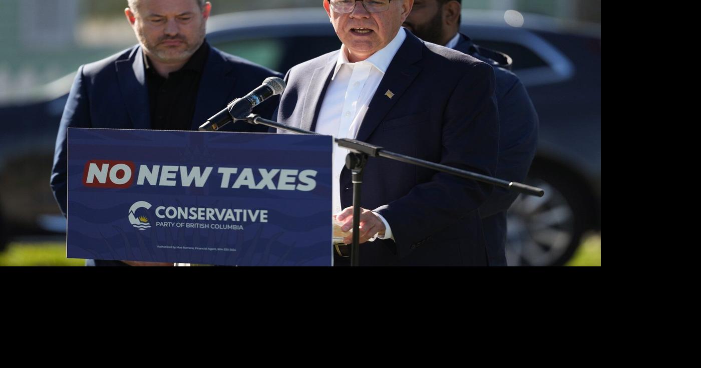 B.C. Conservatives promise no new taxes if elected on October 24