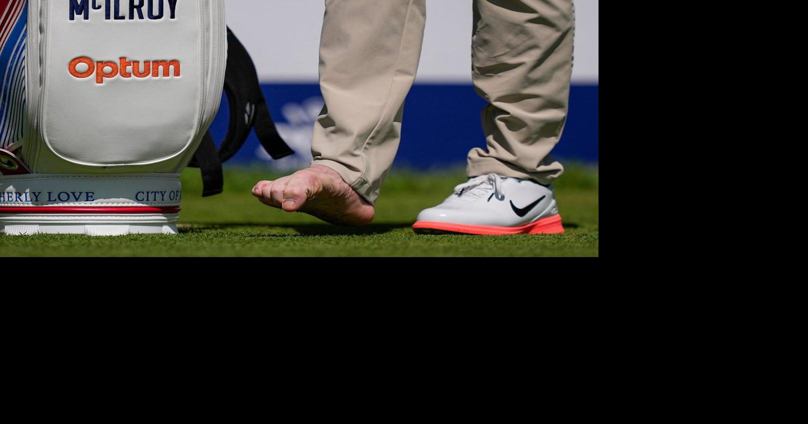 Rory McIlroy cuts practice short at the PGA with a blister on his right toe
