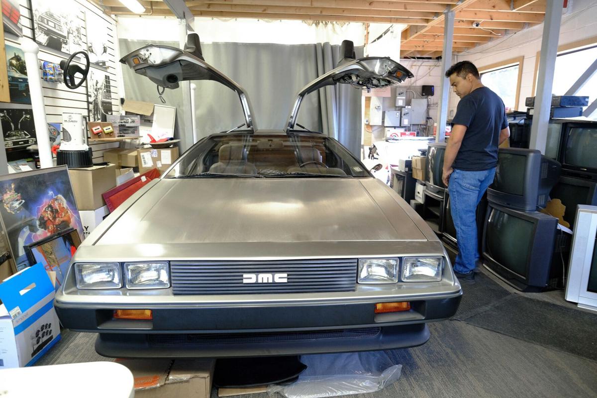 DeLoreans? His love for the 70s car is a form of time travel