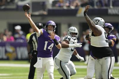 Analysis: J.J. McCarthy’s injury will have minimal impact this year if Sam Darnold performs well