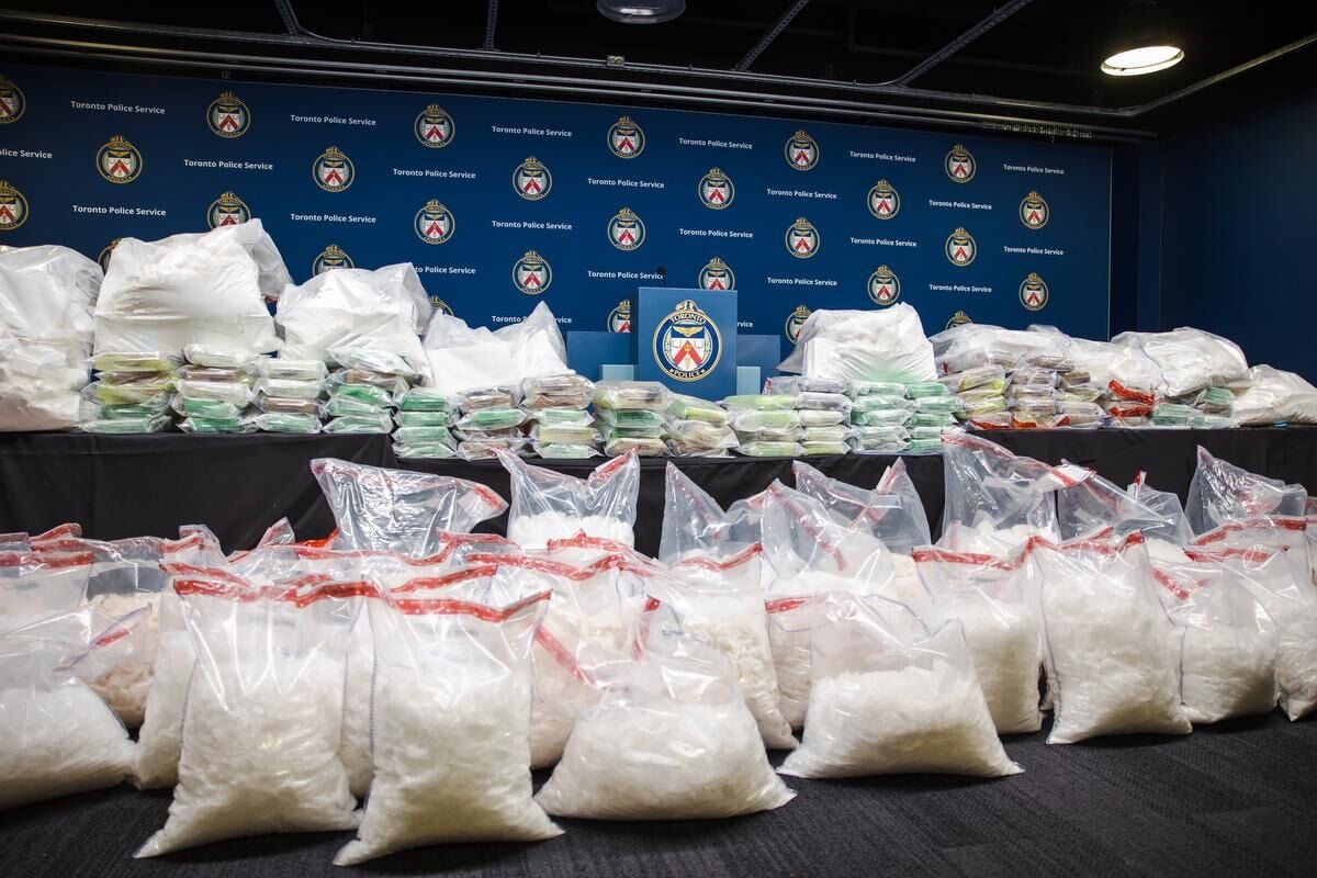 Toronto police seize 671 kilograms of drugs in historic bust