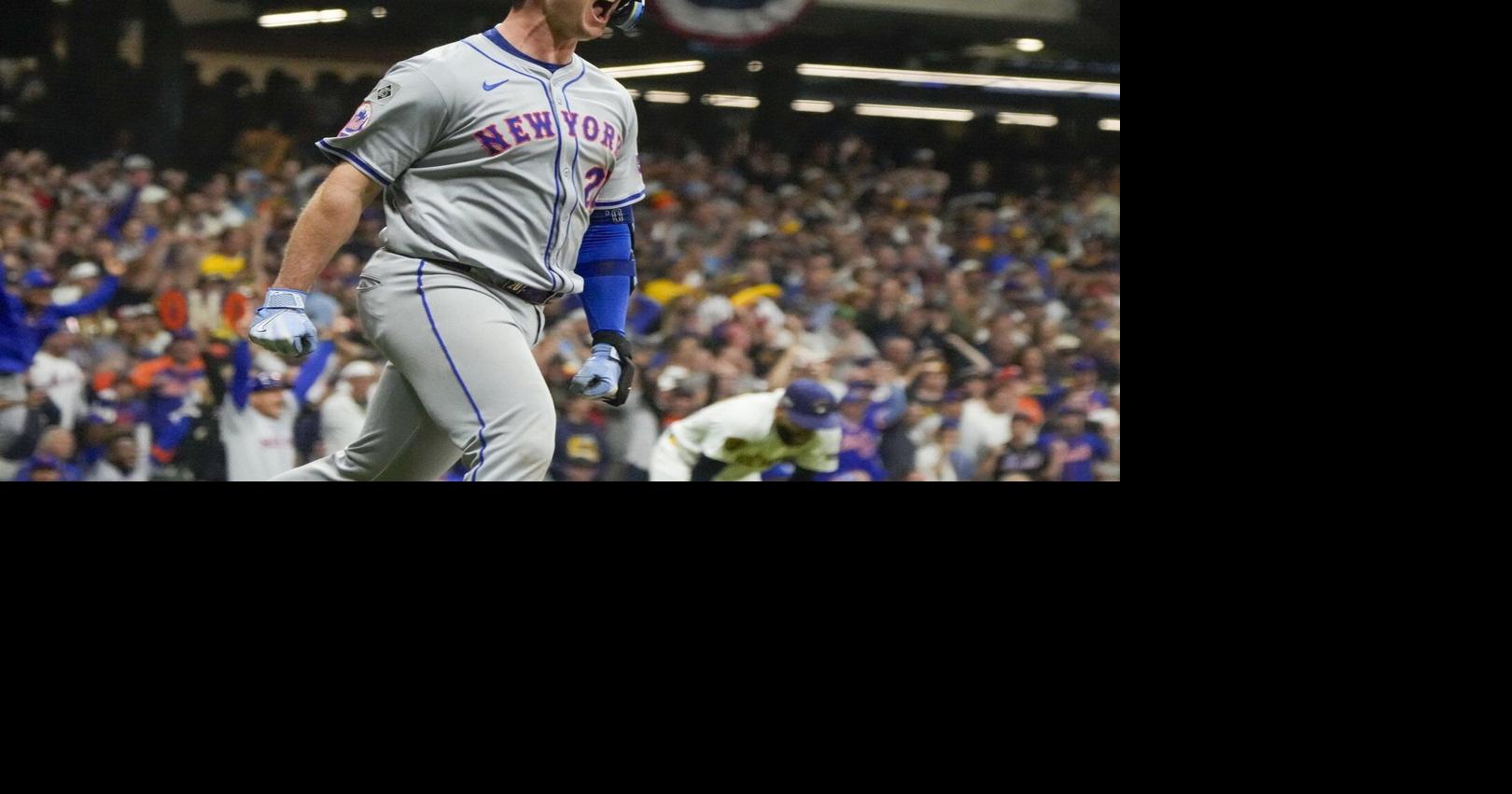 Pete Alonso stays with Mets, agreeing to $54 million, 2-year contract, AP  source says
