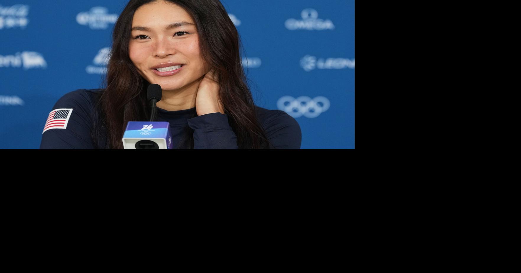 Chloe Kim will ride Olympic halfpipe with a shoulder brace, says she’s anxious but also confident