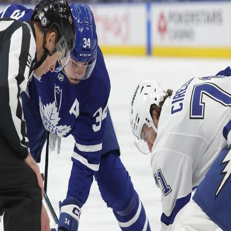 Lightning and Maple Leafs set for 1st round playoff matchup