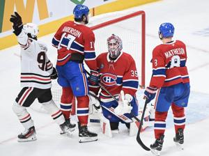 Guhle scores twice, Canadiens clinch playoff spot with 4-2 win over Hurricanes