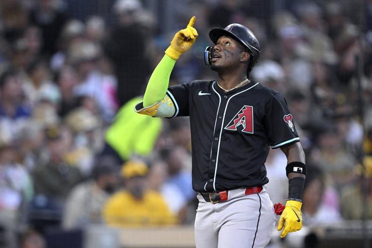 Perdomo hits grand slam, Pfaadt throws 8 innings to help the Diamondbacks beat the Padres