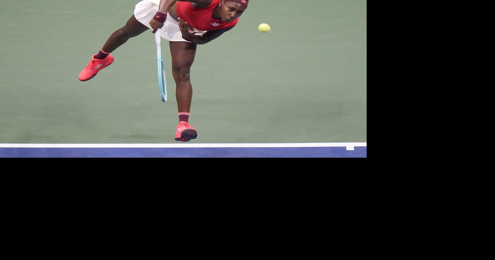 Coco Gauff is trying a new service motion at the US Open in a bid to ...