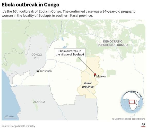 Congo has announced a new Ebola outbreak Here is what to know