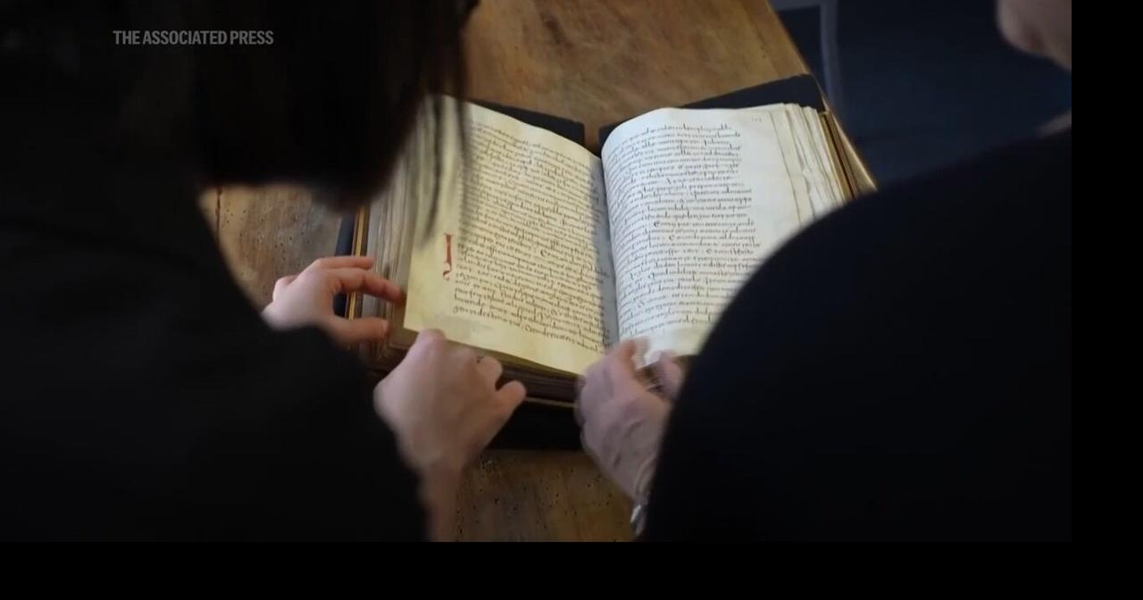 Researchers stunned by a forgotten medieval book in Rome hiding the oldest English poem