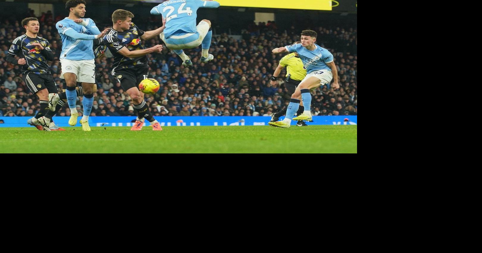 EPL scores: Foden rescues Man City with late goal in 3-2 win over Leeds in the Premier League