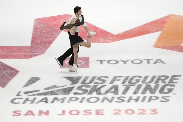 Linzy Fitzpatrick Knierim, Frazier capture pairs gold at US skating nationals