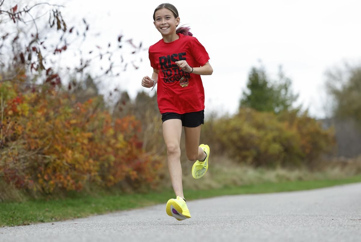 This 12-year-old runner broke a world record and stereotypes