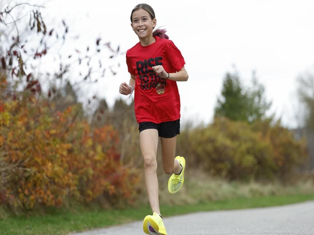 This 12-year-old runner broke a world record and stereotypes