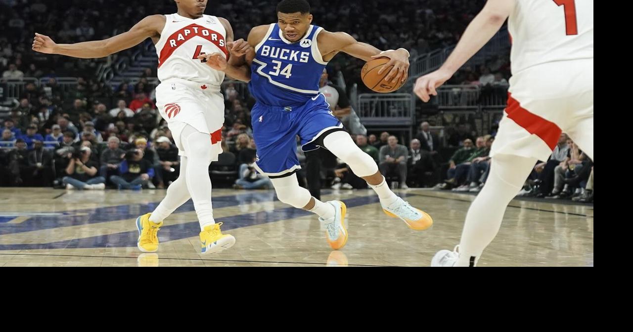 Antetokounmpo scores 35 to lead Bucks past Raptors 130-112