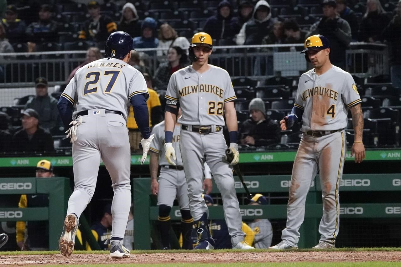 Adames 2 Homers, Career-best 7 RBIs As Brewers Beat Pirates