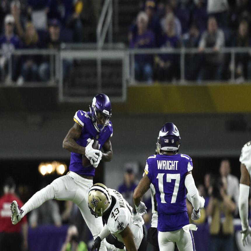 Case Keenum-Stefon Diggs late touchdown lifts Vikings past Saints