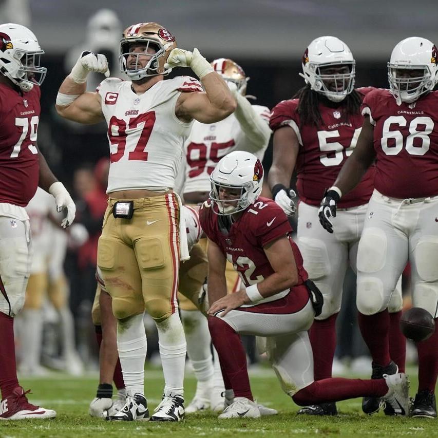 49ers thrive at elevation while exhausted Cardinals collapse