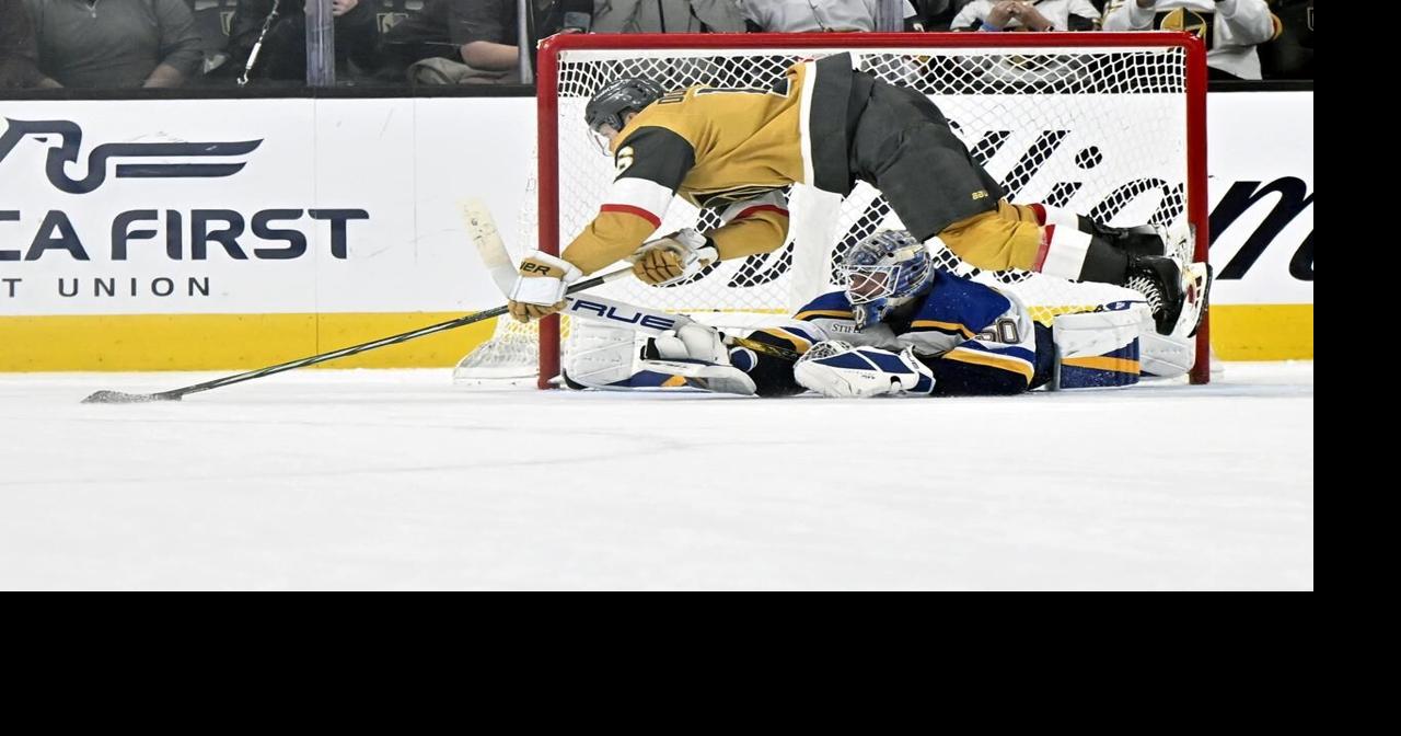 Schenn and Neighbours score in regulation and shootout, sending Blues over Golden Knights 5-4