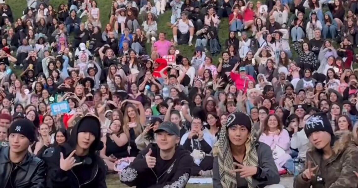 K-pop Group P1Harmony Hosts Surprise Fan Meet in Toronto Park After Border Outage Postpones Show