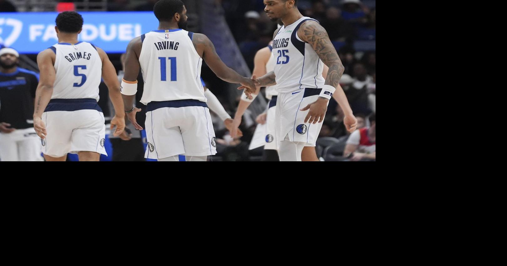 Washington leads the Mavericks to a 137-136 victory over the Pelicans