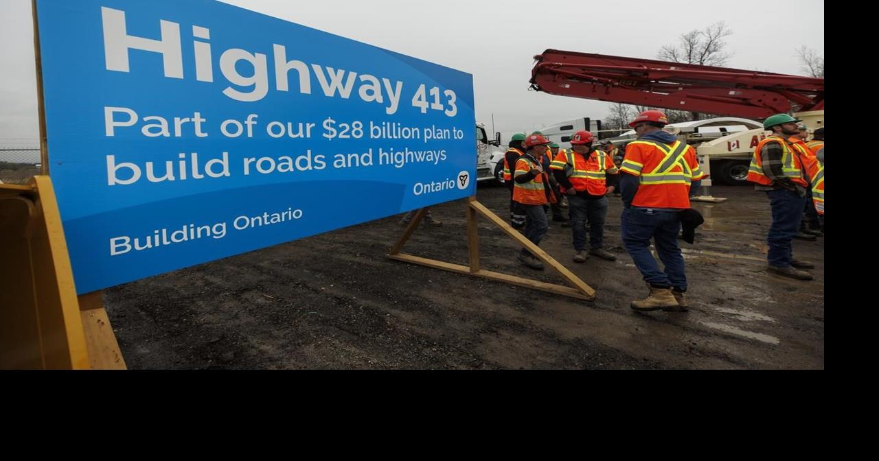 Ontario to speed up environmental assessments, property acquisitions for Highway 413