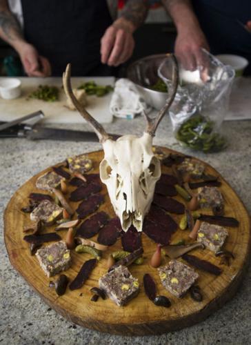 ‘The Hunter Chef’ serves a meal he hunted and foraged