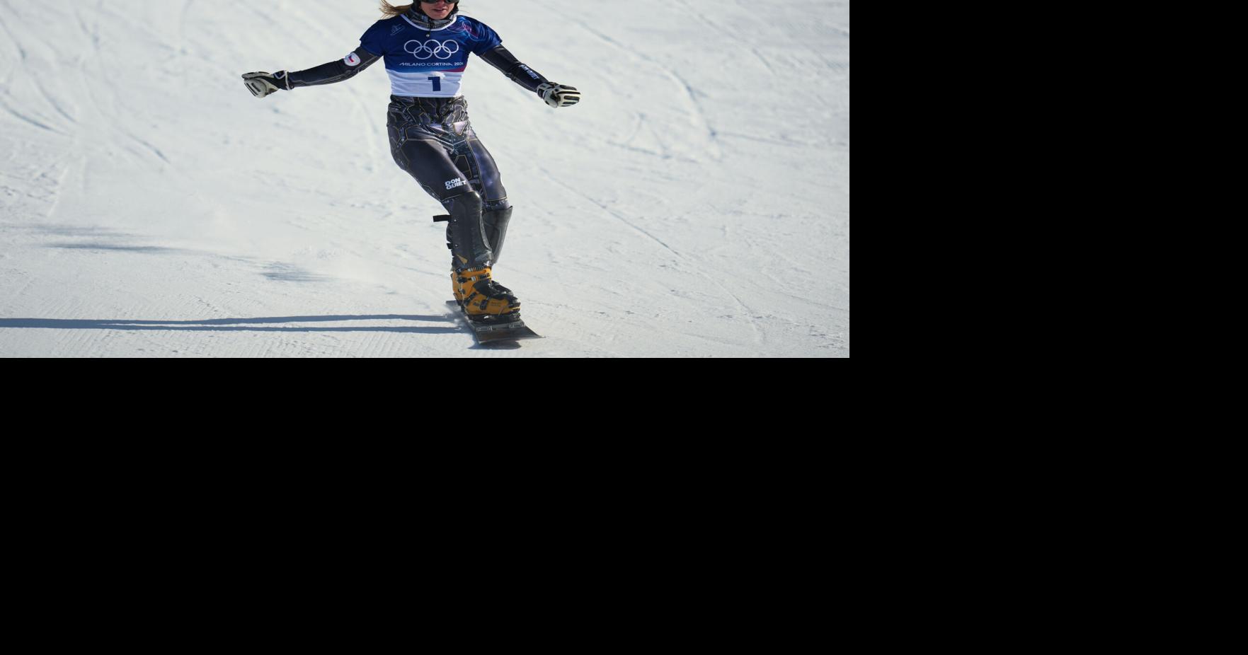 Ledecka’s quest for Olympic snowboarding three-peat comes to a shocking halt