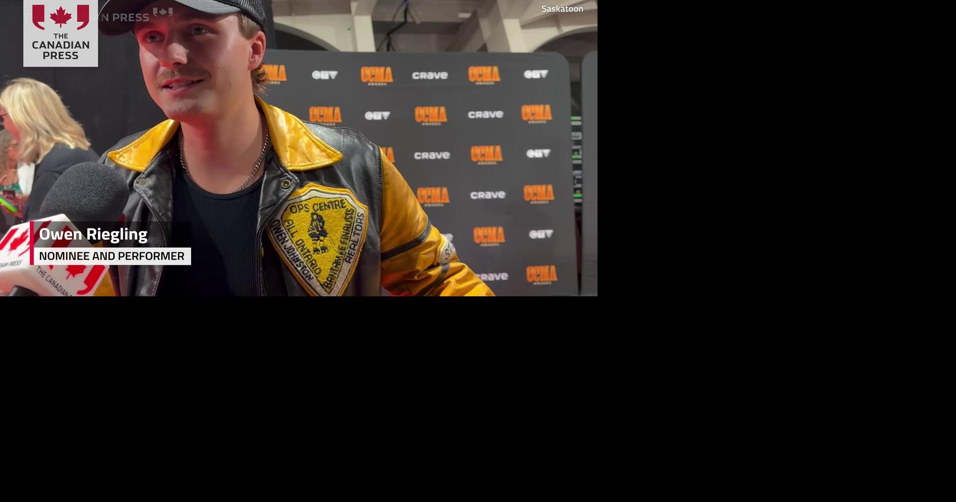 Cameron Whitcomb takes home top honours at Canadian Country Music Awards
