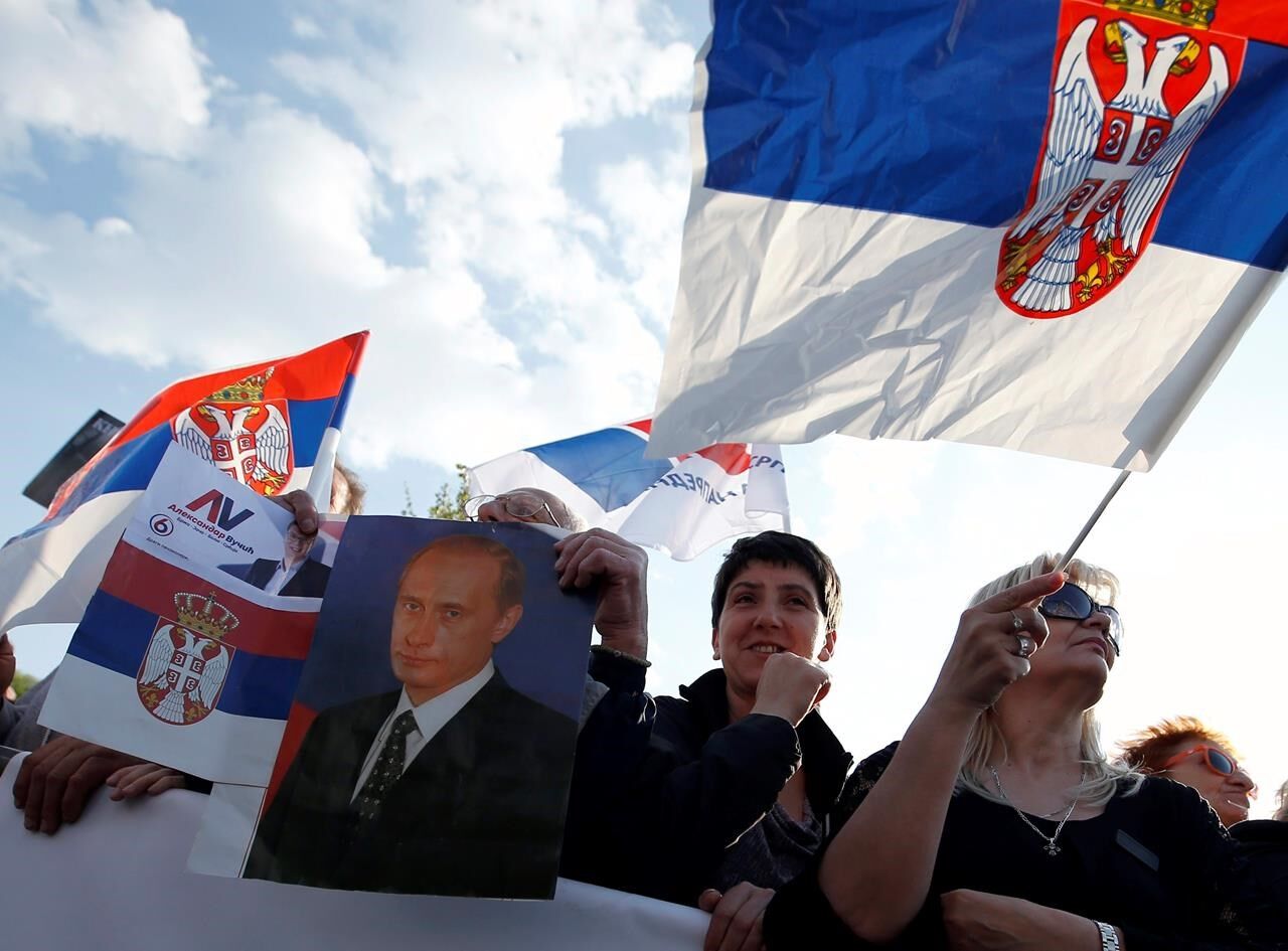 Thousands Rally In Serbia To Back Populist Leader Vucic