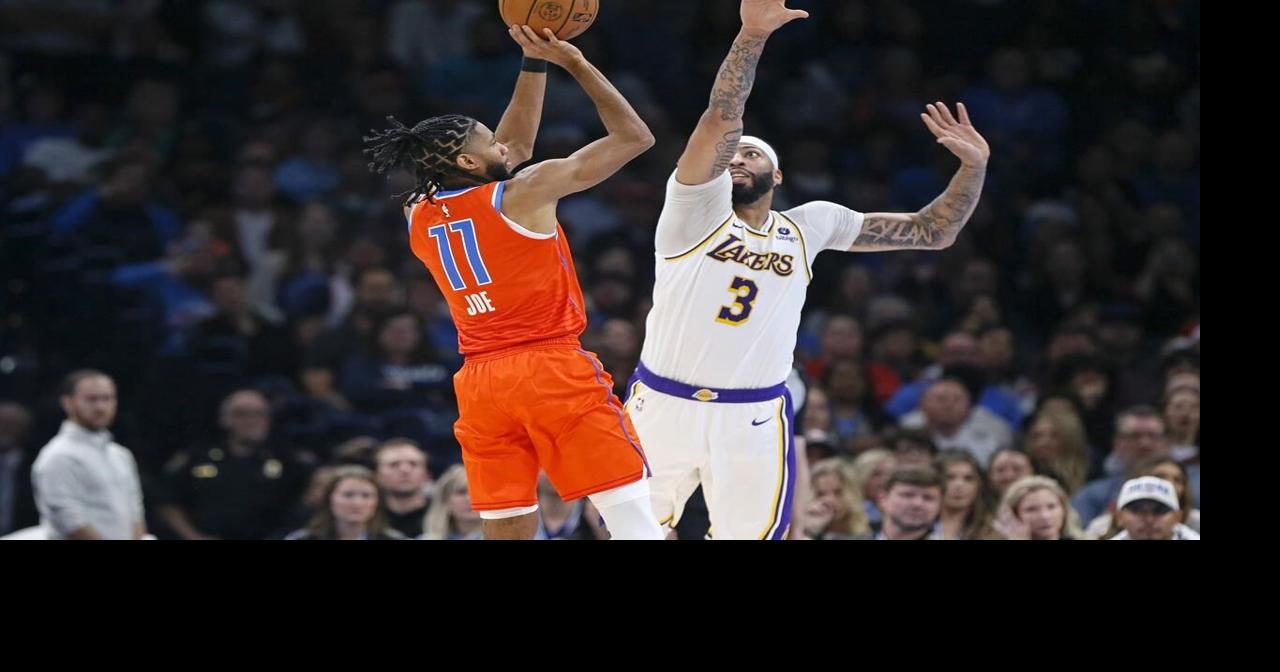 LeBron James scores season-high 40 points, Lakers beat Thunder to end 4 ...