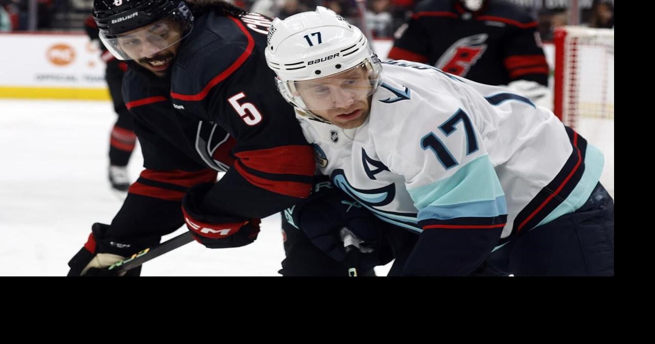 Gourde and Schwartz lead Kraken to 4-2 in over Hurricanes