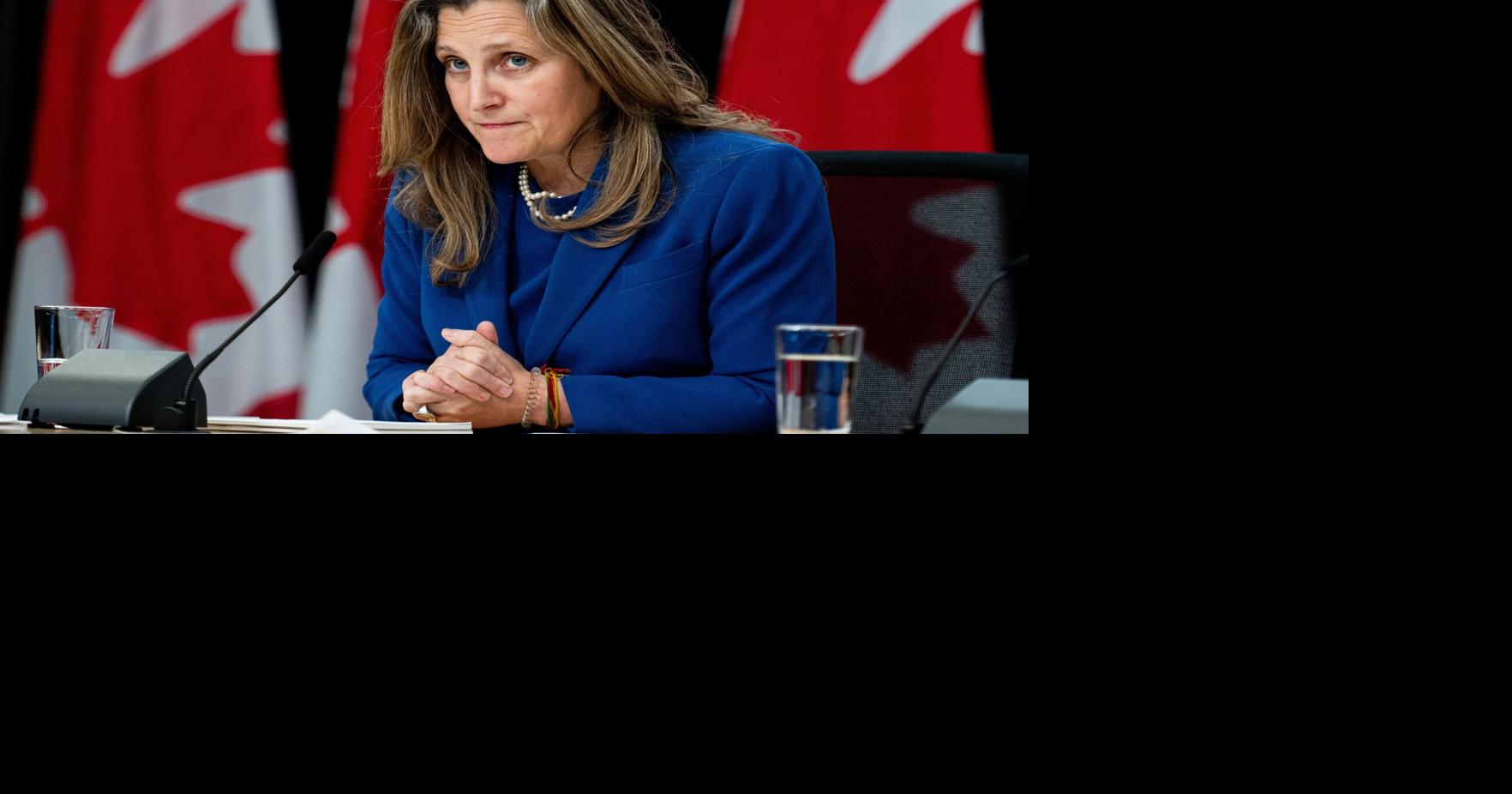 Chrystia Freeland announces date for Ottawa’s long-awaited mini budget