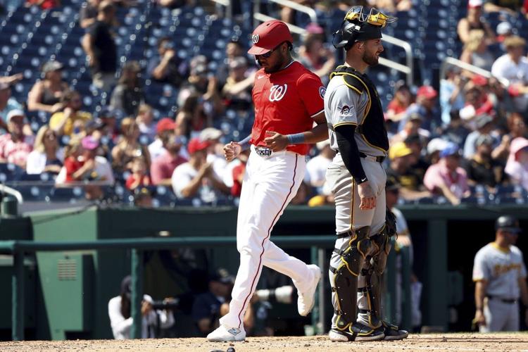 Wood scores on Cruz's 11th outfield error, Nationals overcome 3-run deficit and beat Pirates 4-3