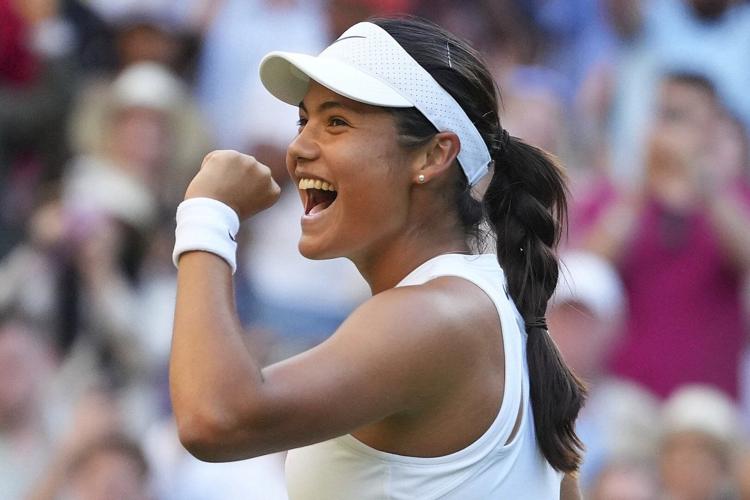 Raducanu shows glimpses of best form in beating former Wimbledon champion Vondrousova