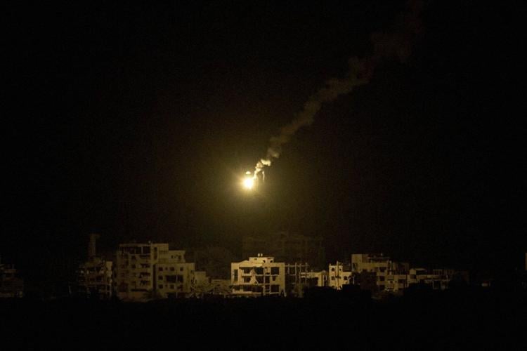 The Latest: Palestinians report heavy strikes as Israeli defense minister says 'Gaza is burning'