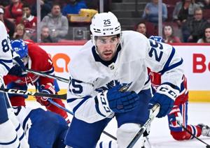 Maple Leafs defenceman Conor Timmins close to returning from lower-body injury