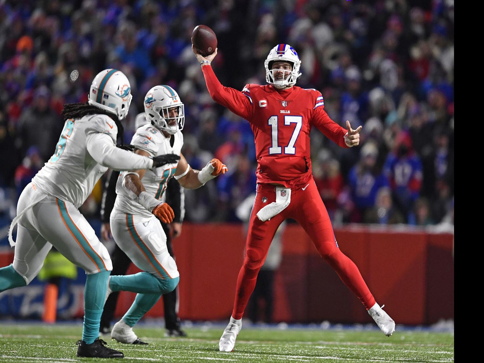 Bills rout division rival Dolphins 48-20