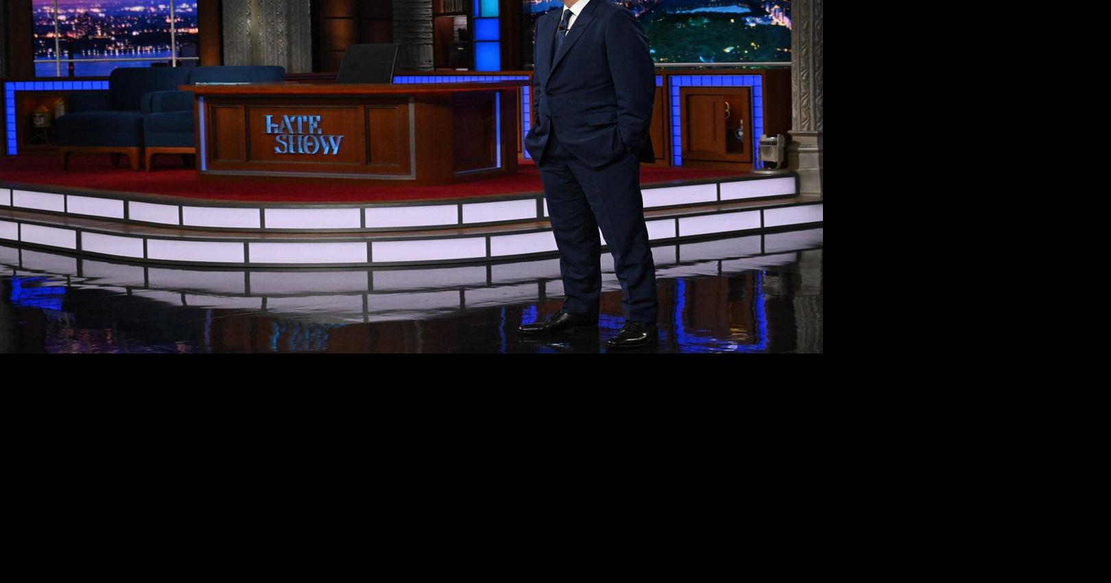 Stephen Colbert is back on TV on community access in Michigan along with rocker Jack White