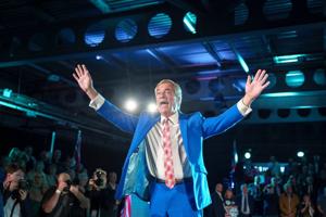 Prosecutor says man charged in killing of British ex-politician tried to break into Farage's home