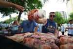 There's a beef about beef at the World Cup, as Argentina fans pour into Texas