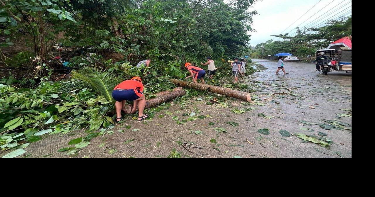 Tropical storm leaves 8 dead, thousands displaced in Philippines after flooding and a landslide