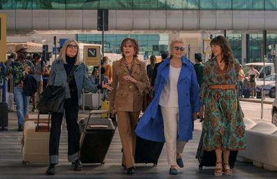 jane fonda wedding dress in book club 2 Book Club 2 trailer: Jane Fonda embarks on an Italian getaway as she  prepares to walk down the aisle