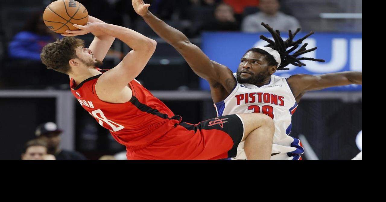 Alperen Sengun scores 27 to lead Rockets to 101-99 win over Pistons