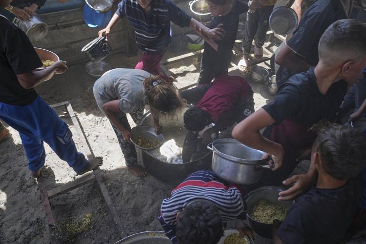 Israeli airstrikes kill 23 in Gaza as outcry over aid blockade grows